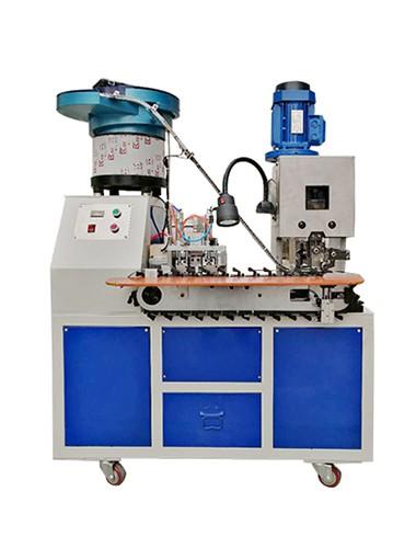 wire stripping and crimping machine