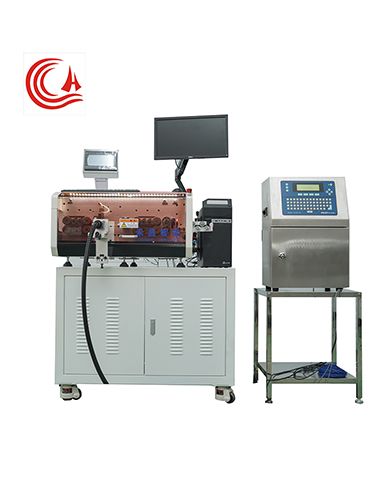 HC-608PMJ Automatic wire Cutting and Stripping inkjet marking Machine