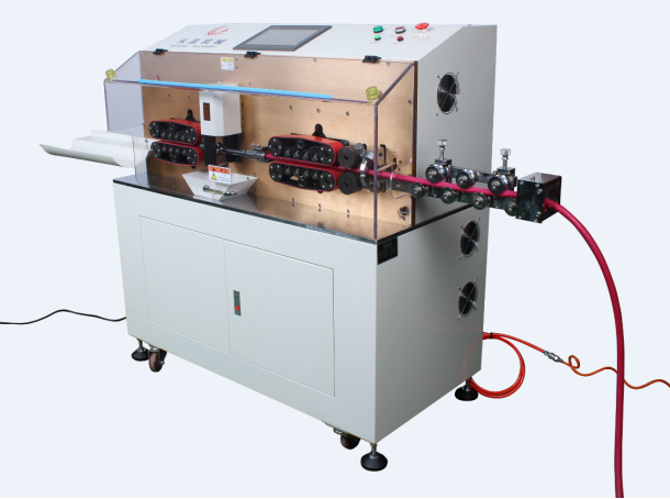 automatic stripping and crimping machine